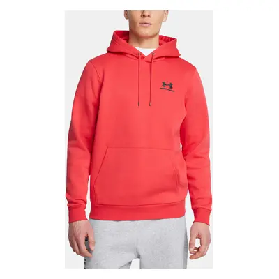 Men's sweatshirt Under Armour UA Icon Fleece Hoodie-RED - Men's