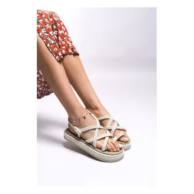 Riccon Edlivren Women's Sandals White