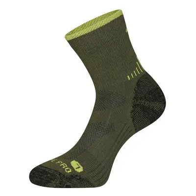 Antibacterial socks made of merino wool ALPINE PRO KEROWE myrtle