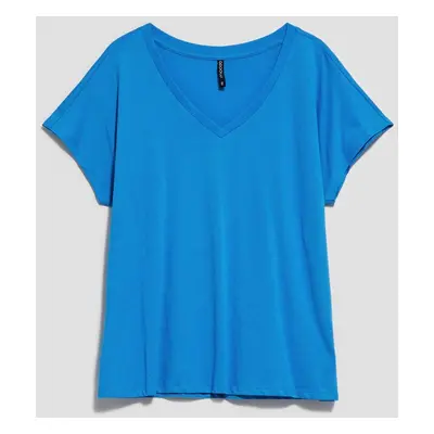 WOMEN'S T-SHIRT L-TS-4048 FRESH BLUE