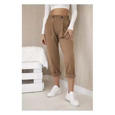 Punto Milano Winter camel pants