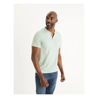 Celio T-shirt henley Cegeti - Men's