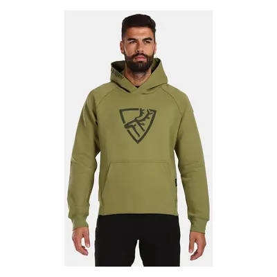 Men's cotton sweatshirt Kilpi FJELA-M Green