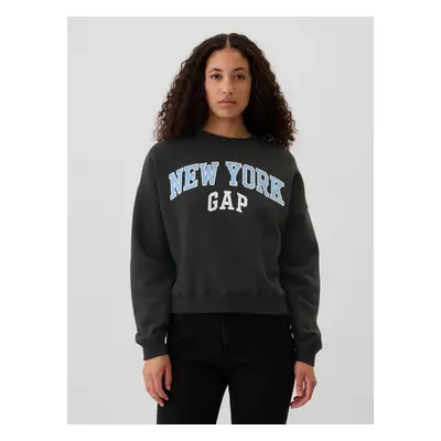 GAP Oversize sweatshirt with logo - Women's