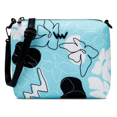 VUCH Nuria Flowers Line Blue Handbag