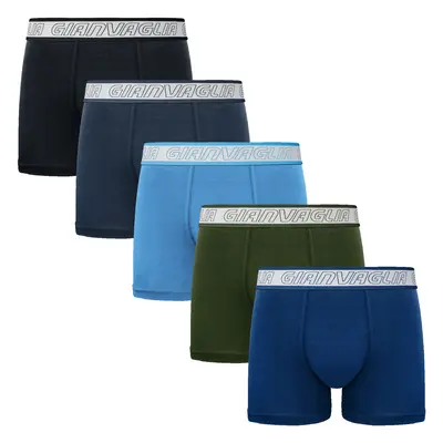 5PACK men's boxers Gianvaglia multicolored