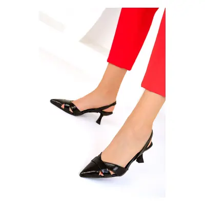 Soho Black Women's Classic Heeled Shoes