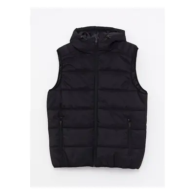 LC Waikiki Men's Standard Fit Hooded Puffer Vest