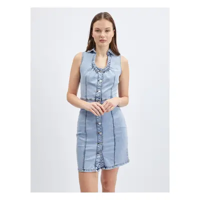 Light blue women's denim dress ORSAY