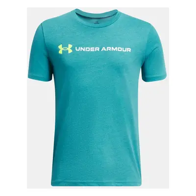 Boys' T-shirt Under Armour UA B LOGO WORDMARK SS