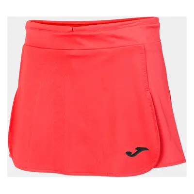 Women's Joma Open II Tennis Skirt Coral Fluor