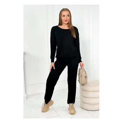 Set of sweaters Sweatshirt + Pants black