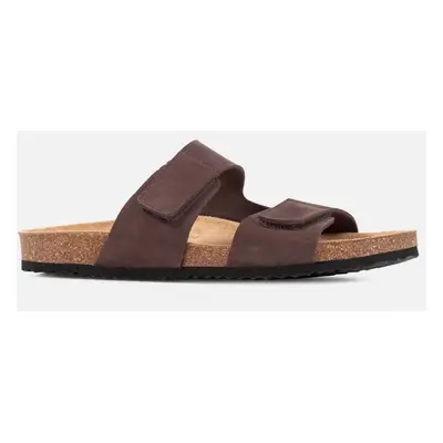 Dark brown men's sandals Geox Sandal Ghita - Men's