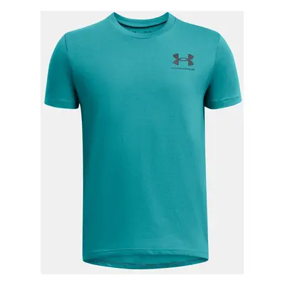 Boys' T-shirt Under Armour UA B SPORTSTYLE LEFT CHEST SS