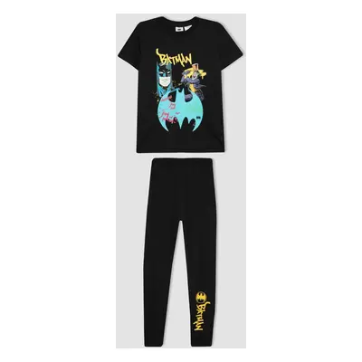 DEFACTO Boy&#39;s Batman Short Sleeve Pajama Set