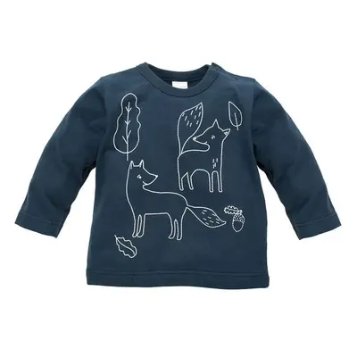 Pinokio Kids's Secret Forest Longsleeve Blúz Navy Blue