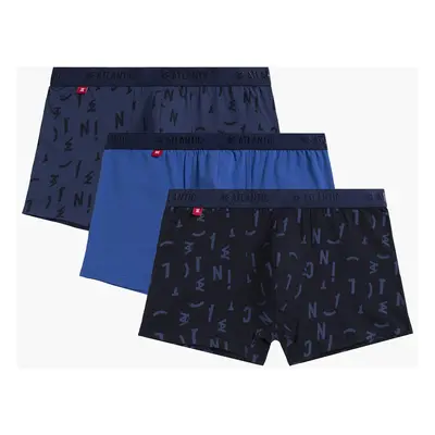 Men's boxers ATLANTIC 3Pack - blue