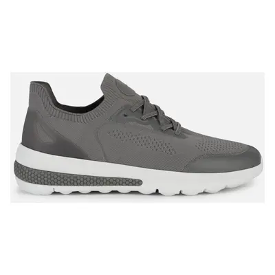 Dark grey men's sneakers Geox Spherica Actif - Men's