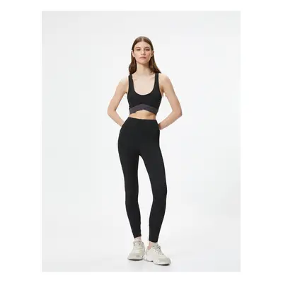 Koton Sports Leggings Standard Waist Slim Fit