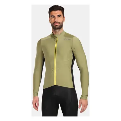 Men's Long Sleeve Cycling Jersey Kilpi CAMPOS-M Green