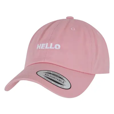 Hello Goodbye Cap pink