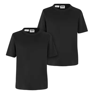 Boys' T-shirt made of organic cotton base - 2pcs - black