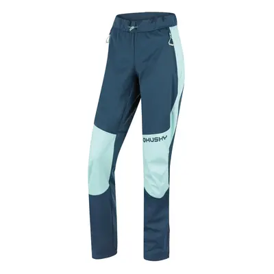 HUSKY Kala mint/turquoise women's softshell pants