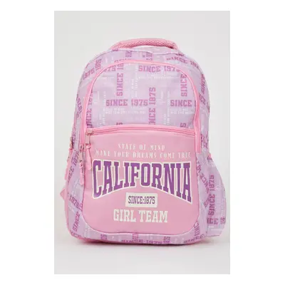 DEFACTO Girls Printed School Backpack