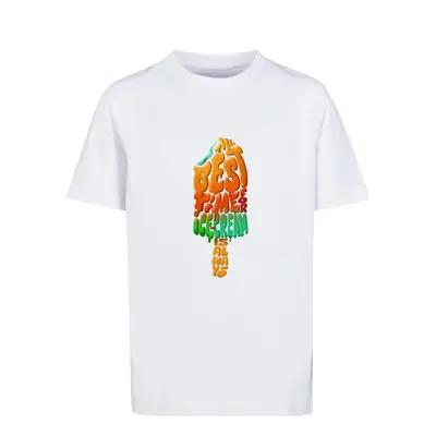 Children's ice cream T-shirt white