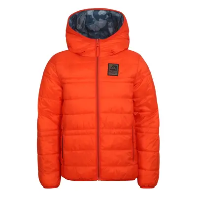 Children's reversible jacket hi-therm ALPINE PRO MICHRO spicy orange variant pb