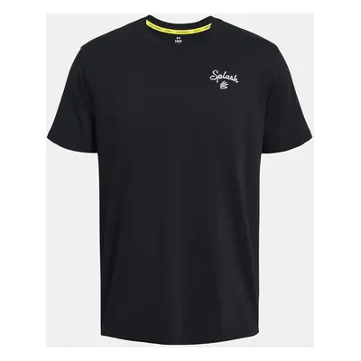 Under Armour Curry Emb Splash Tee-BLK T-Shirt - Men's