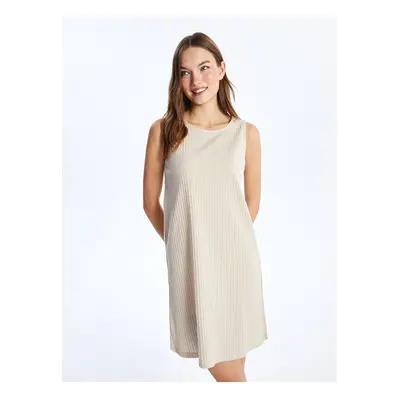 LC Waikiki Lcw Women's Crew Neck Plain Nightgown