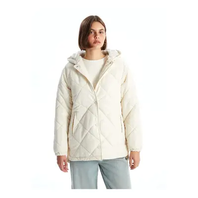 LC Waikiki Hooded Quilted Women's Puffer Coat