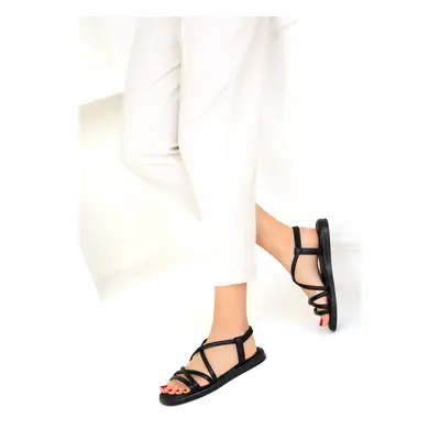 Soho Black Women&#39;s Sandals