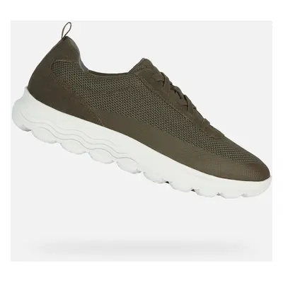 Khaki men's sneakers Geox Spherica - Men's