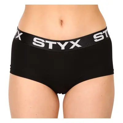 Women's panties Styx with leg black