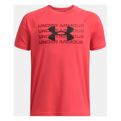 Under Armour Boys' T-shirt UA B TECH WM LOGO SS - Boys