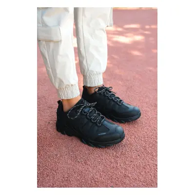 Riccon Black Black Unisex Outdoor Shoes