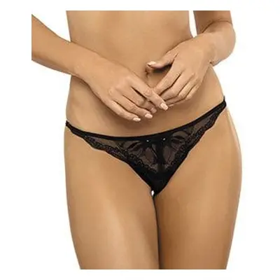 Gorteks Charlize soft lace thong blac