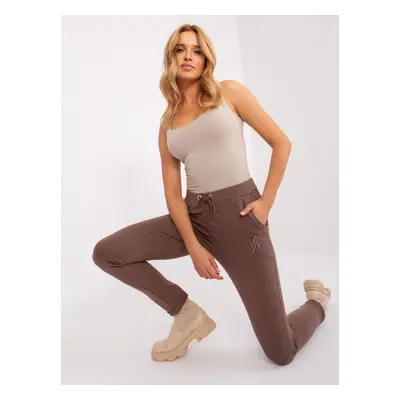 Sweatpants-RV-DR-9290.38P-dark beige