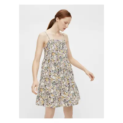 Creamy floral dress . OBJECT Jasia - Women