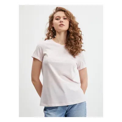 Light pink women's T-shirt Guess Agata - Women