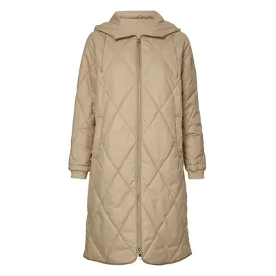 Tommy Hilfiger Coat - LW SORONA QUILTED COAT beige