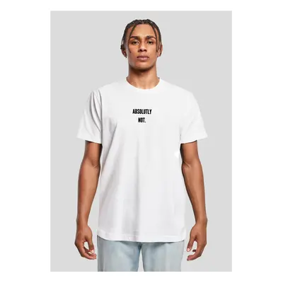 Absolutely not a white T-shirt