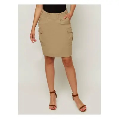 Skirt khaki militia