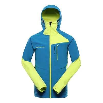 Men's softshell jacket with membrane ALPINE PRO ESPRIT mykonos blue