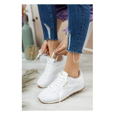 Riccon White White Unisex Sneaker