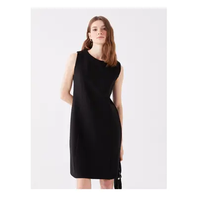 LC Waikiki Women's Crew Neck Straight Dress