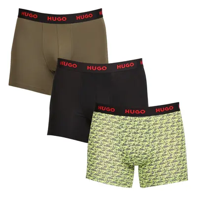 3PACK men's boxers Hugo Boss multicolor