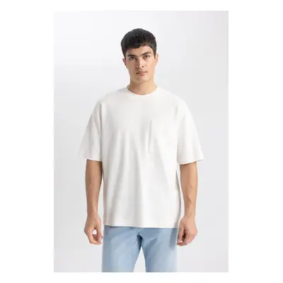 DEFACTO Oversize Fit Crew Neck T-Shirt